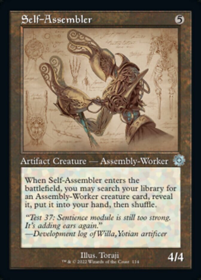 Self-Assembler (Retro Schematic) [The Brothers' War Retro Artifacts] MTG Single Magic: The Gathering  | Multizone: Comics And Games