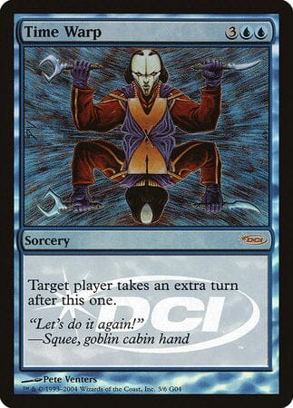 Time Warp [Judge Gift Cards 2004] MTG Single Magic: The Gathering  | Multizone: Comics And Games