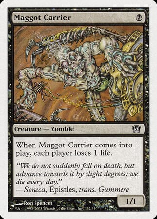 Maggot Carrier [Eighth Edition] MTG Single Magic: The Gathering  | Multizone: Comics And Games