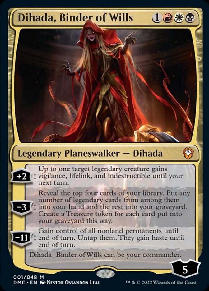 Dihada, Binder of Wills [Dominaria United Commander] MTG Single Magic: The Gathering  | Multizone: Comics And Games