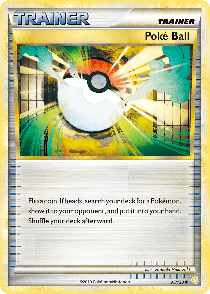 Poke Ball (95/123) [HeartGold & SoulSilver: Base Set] Pokemon Single Pokémon  | Multizone: Comics And Games