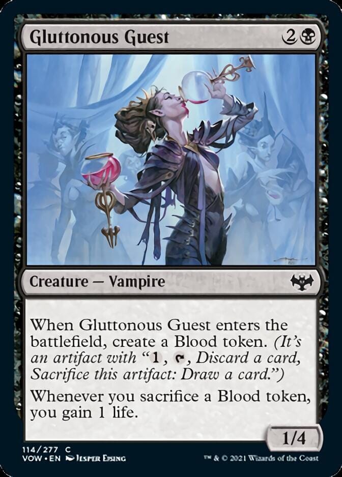 Gluttonous Guest [Innistrad: Crimson Vow] MTG Single Magic: The Gathering  | Multizone: Comics And Games