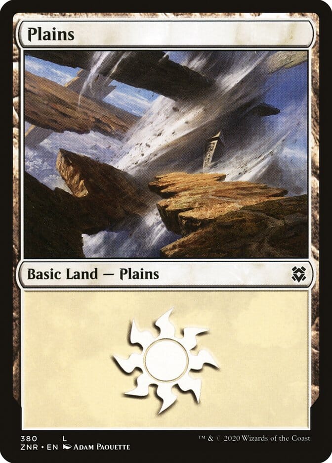 Plains (380) [Zendikar Rising] MTG Single Magic: The Gathering  | Multizone: Comics And Games