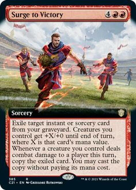 Surge to Victory (Extended) [Commander 2021] MTG Single Magic: The Gathering  | Multizone: Comics And Games