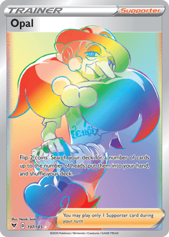 Opal (197/185) [Sword & Shield: Vivid Voltage] Pokemon Single Pokémon  | Multizone: Comics And Games