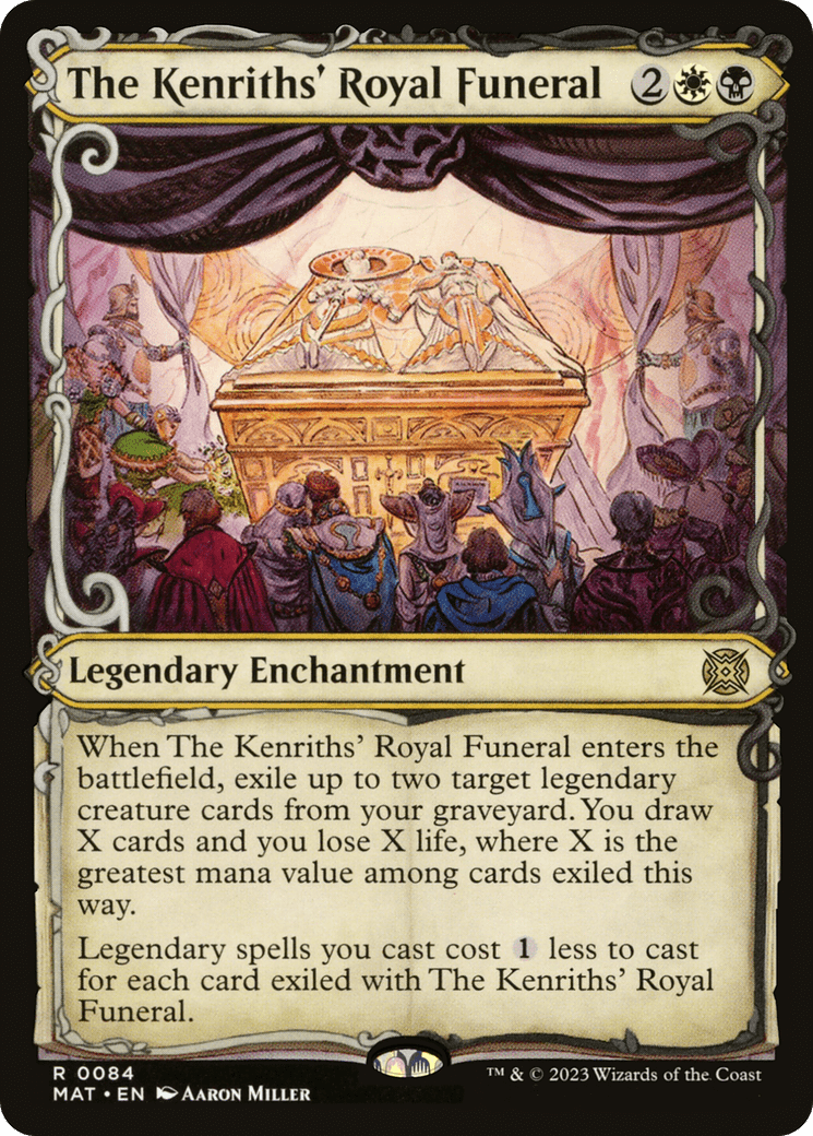 The Kenriths' Royal Funeral (Showcase) [March of the Machine: The Aftermath] MTG Single Magic: The Gathering  | Multizone: Comics And Games