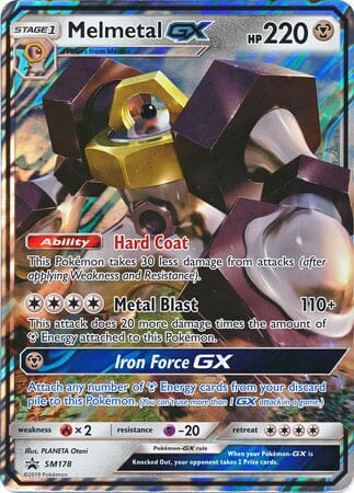 Melmetal GX (SM178) (Jumbo Card) [Sun & Moon: Black Star Promos] Pokemon Single Pokémon  | Multizone: Comics And Games