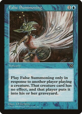 False Summoning [Portal Second Age] MTG Single Magic: The Gathering  | Multizone: Comics And Games