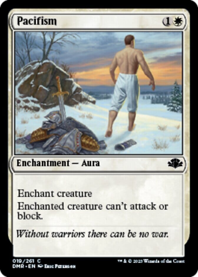 Pacifism [Dominaria Remastered] MTG Single Magic: The Gathering  | Multizone: Comics And Games