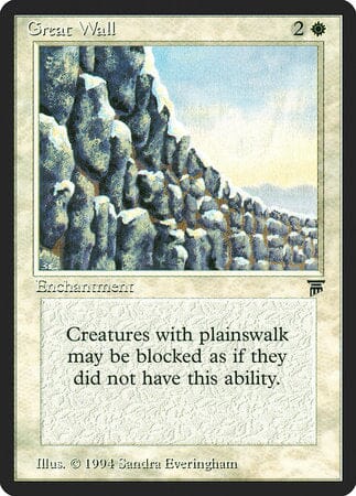 Great Wall [Legends] MTG Single Magic: The Gathering  | Multizone: Comics And Games