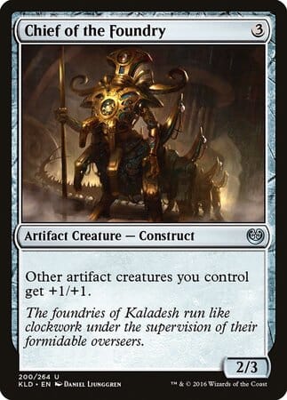 Chief of the Foundry [Kaladesh] MTG Single Magic: The Gathering  | Multizone: Comics And Games