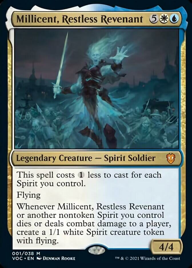 Millicent, Restless Revenant [Innistrad: Crimson Vow Commander] MTG Single Magic: The Gathering  | Multizone: Comics And Games