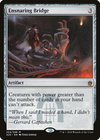 Ensnaring Bridge [Masters 25] MTG Single Magic: The Gathering  | Multizone: Comics And Games