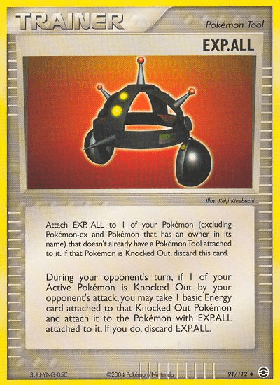EXP.ALL (91/112) [EX: FireRed & LeafGreen] Pokemon Single Pokémon  | Multizone: Comics And Games