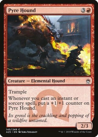 Pyre Hound [Masters 25] MTG Single Magic: The Gathering  | Multizone: Comics And Games