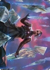 Behold the Multiverse Art Card [Kaldheim: Art Series] MTG Single Magic: The Gathering  | Multizone: Comics And Games