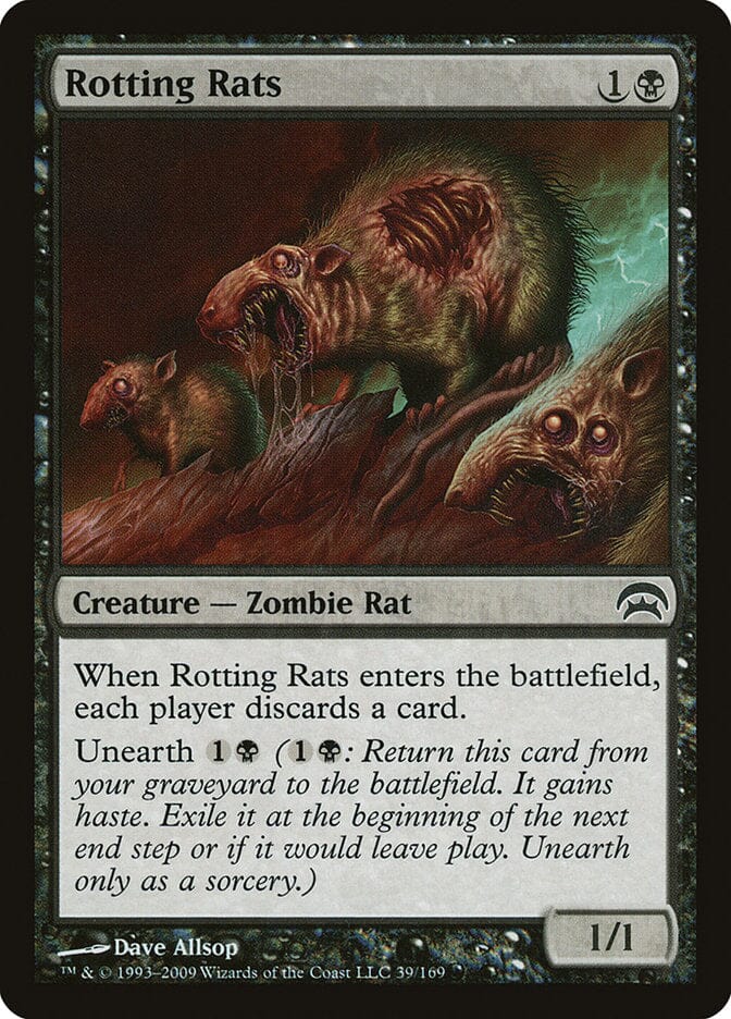 Rotting Rats [Planechase] MTG Single Magic: The Gathering  | Multizone: Comics And Games