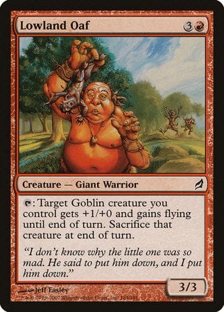 Lowland Oaf [Lorwyn] MTG Single Magic: The Gathering  | Multizone: Comics And Games