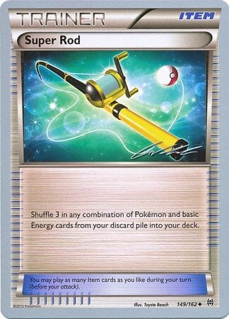 Super Rod (149/162) (Ninja Blitz - Cody Walinski) [World Championships 2016] Pokemon Single Pokémon  | Multizone: Comics And Games