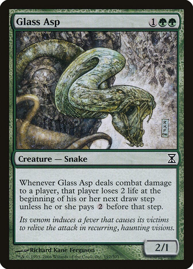 Glass Asp [Time Spiral] MTG Single Magic: The Gathering  | Multizone: Comics And Games