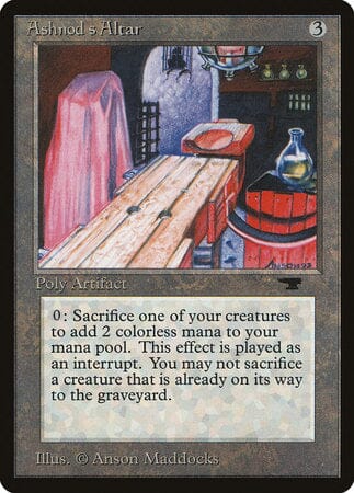 Ashnod's Altar [Antiquities] MTG Single Magic: The Gathering  | Multizone: Comics And Games