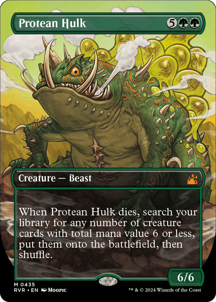Protean Hulk (Anime Borderless) [Ravnica Remastered] MTG Single Magic: The Gathering  | Multizone: Comics And Games