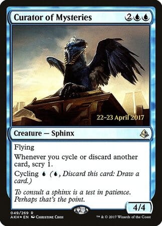 Curator of Mysteries [Amonkhet Promos] MTG Single Magic: The Gathering  | Multizone: Comics And Games