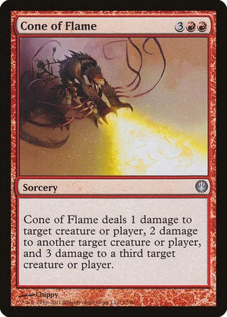 Cone of Flame [Duel Decks: Knights vs. Dragons] MTG Single Magic: The Gathering  | Multizone: Comics And Games
