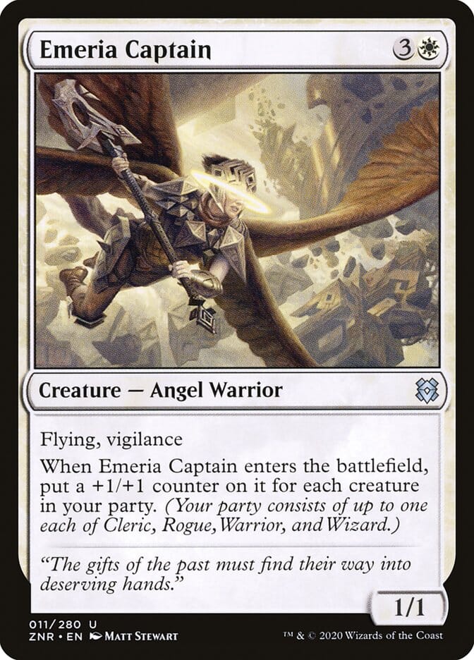 Emeria Captain [Zendikar Rising] MTG Single Magic: The Gathering  | Multizone: Comics And Games