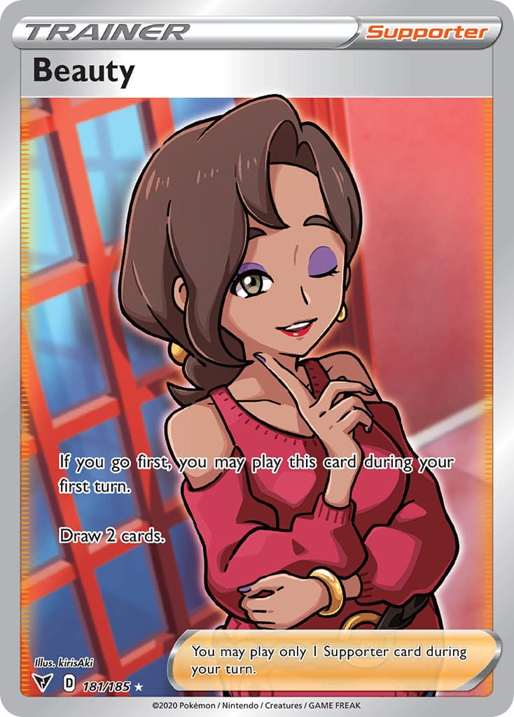 Beauty (181/185) [Sword & Shield: Vivid Voltage] Pokemon Single Pokémon  | Multizone: Comics And Games