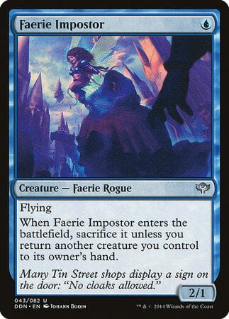 Faerie Impostor [Duel Decks: Speed vs. Cunning] MTG Single Magic: The Gathering  | Multizone: Comics And Games