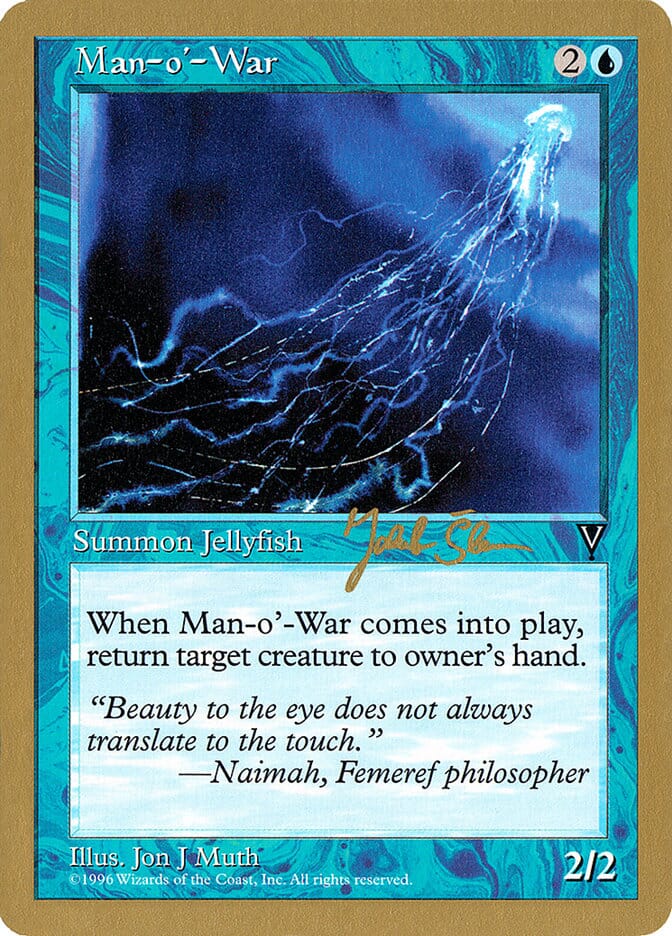 Man-o'-War (Jakub Slemr) [World Championship Decks 1997] MTG Single Magic: The Gathering  | Multizone: Comics And Games