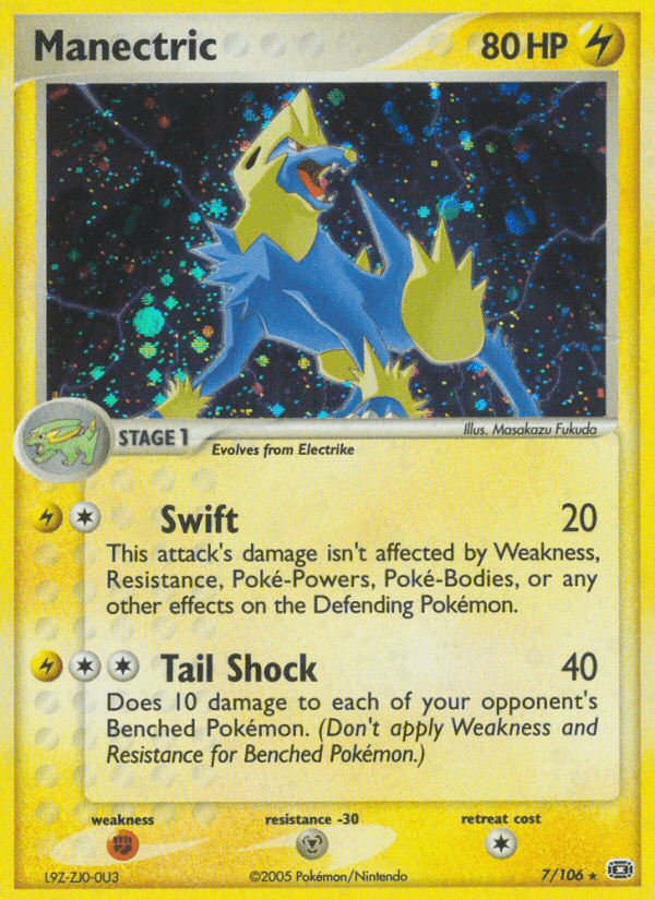 Manectric (7/106) [EX: Emerald] Pokemon Single Pokémon  | Multizone: Comics And Games