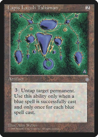 Lapis Lazuli Talisman [Ice Age] MTG Single Magic: The Gathering  | Multizone: Comics And Games