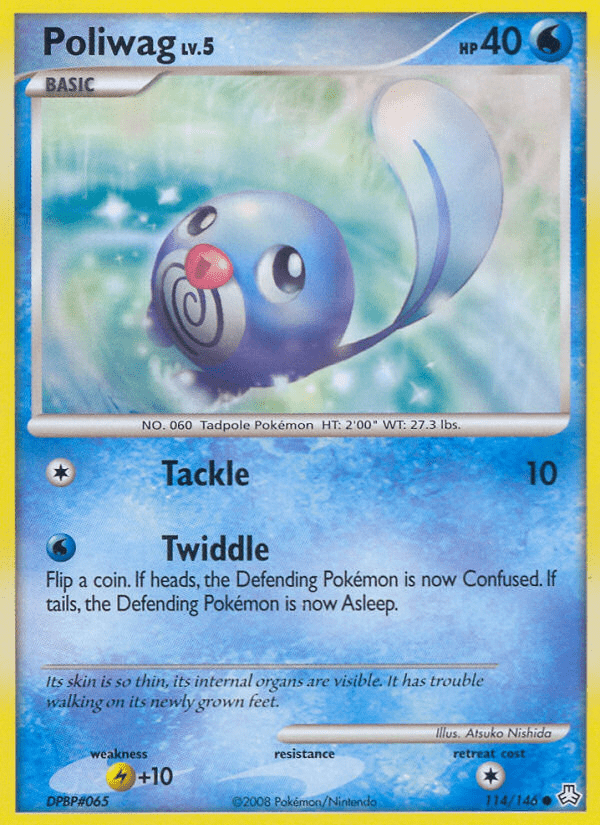 Poliwag (114/146) [Diamond & Pearl: Legends Awakened] Pokemon Single Pokémon  | Multizone: Comics And Games