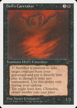 Hell's Caretaker [Chronicles] MTG Single Magic: The Gathering  | Multizone: Comics And Games