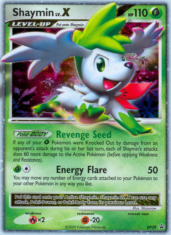 Shaymin LV.X (DP39) [Diamond & Pearl: Black Star Promos] Pokemon Single Pokémon  | Multizone: Comics And Games