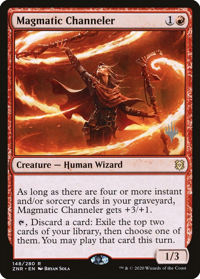 Magmatic Channeler (Promo Pack) [Zendikar Rising Promos] MTG Single Magic: The Gathering  | Multizone: Comics And Games