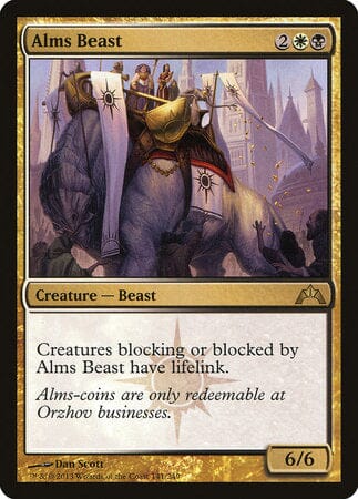 Alms Beast [Gatecrash] MTG Single Magic: The Gathering  | Multizone: Comics And Games