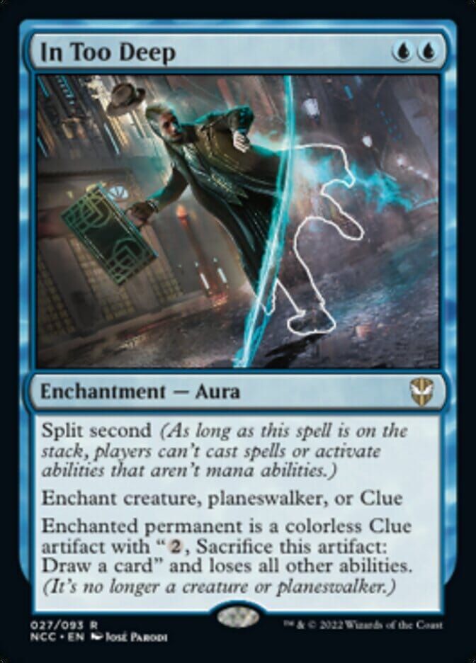 In Too Deep [Streets of New Capenna Commander] MTG Single Magic: The Gathering  | Multizone: Comics And Games
