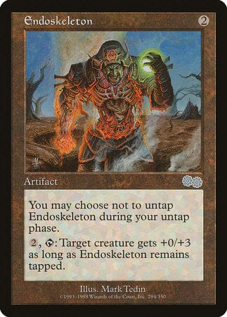 Endoskeleton [Urza's Saga] MTG Single Magic: The Gathering  | Multizone: Comics And Games