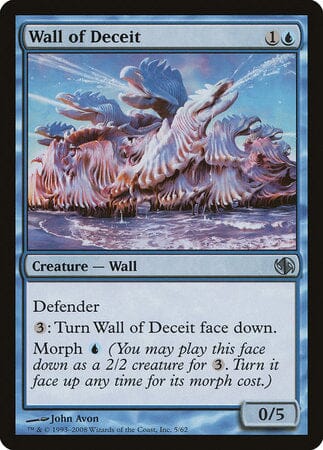Wall of Deceit [Duel Decks: Jace vs. Chandra] MTG Single Magic: The Gathering  | Multizone: Comics And Games