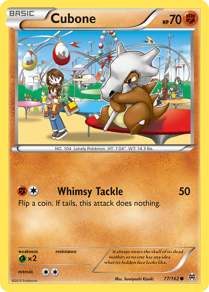 Cubone (77/162) [XY: BREAKthrough] Pokemon Single Pokémon  | Multizone: Comics And Games
