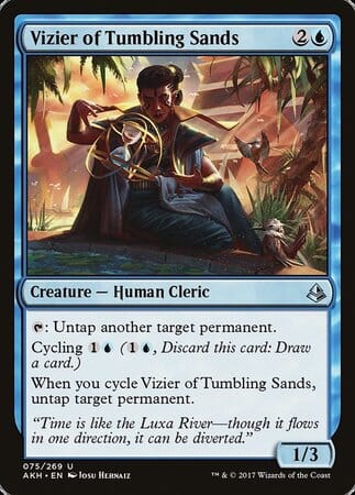 Vizier of Tumbling Sands [Amonkhet] MTG Single Magic: The Gathering  | Multizone: Comics And Games