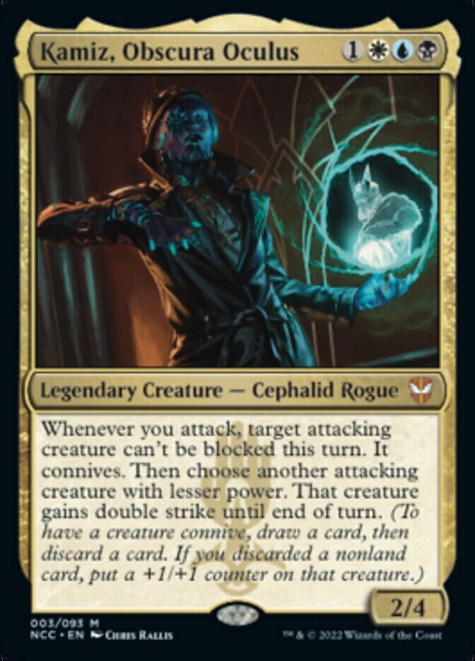 Kamiz, Obscura Oculus [Streets of New Capenna Commander] MTG Single Magic: The Gathering  | Multizone: Comics And Games