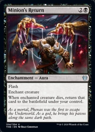 Minion's Return [Theros Beyond Death] MTG Single Magic: The Gathering  | Multizone: Comics And Games