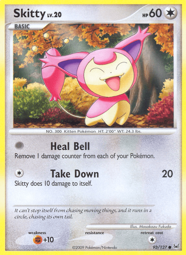 Skitty (93/127) [Platinum: Base Set] Pokemon Single Pokémon  | Multizone: Comics And Games