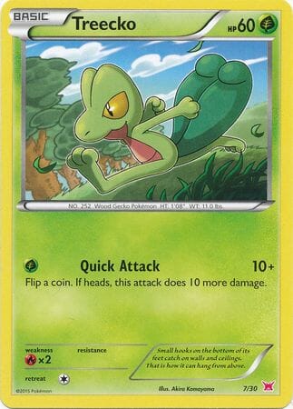 Treecko (7/30) [XY: Trainer Kit 2 - Latias] Pokemon Single Pokémon  | Multizone: Comics And Games