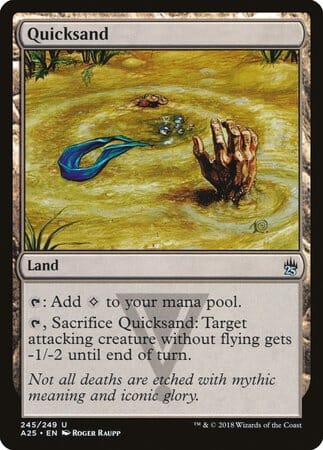 Quicksand [Masters 25] MTG Single Magic: The Gathering  | Multizone: Comics And Games