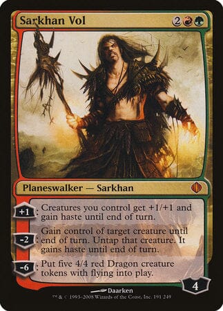 Sarkhan Vol [Shards of Alara] MTG Single Magic: The Gathering  | Multizone: Comics And Games